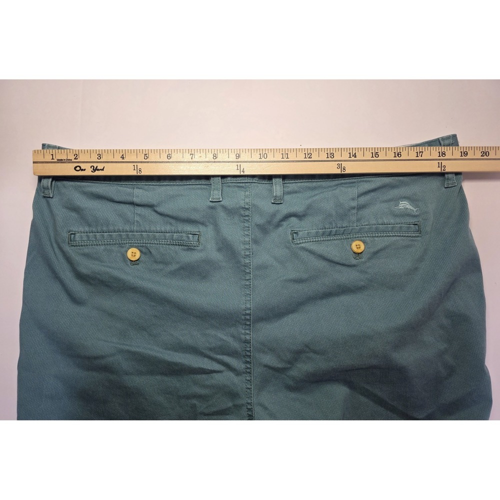 Tommy Bahama Mens Size 38 Green Chino Short - Picture 9 of 14